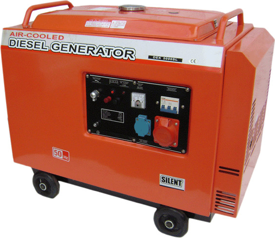 Single phase diesel power generator 1500rpm water cooled